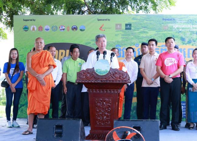 ឯកឧត្តម គួច ចំរើន អំពាវនាវគ្រប់ភាគីពាក់ព័ន្ធទាំងអស់ បន្តខិតខំ និងការប្តេជ្ញាចិត្តខ្ពស់ចេញជាសកម្មភាព ក្នុងការថែរក្សាសម្អាតបរិស្ថាន