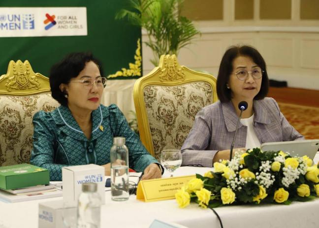 លោកជំទាវ អុង សុភាវី អញ្ជើញចូលរួមកិច្ចសន្ទនា ស្តីពី “ការលើកកម្ពស់សមភាព និងបរិយាបន្ន នៃភាពជាតំណាងរបស់ស្ត្រីនៅក្នុងប្រព័ន្ធធ្វើសេចក្តីសម្រេច”