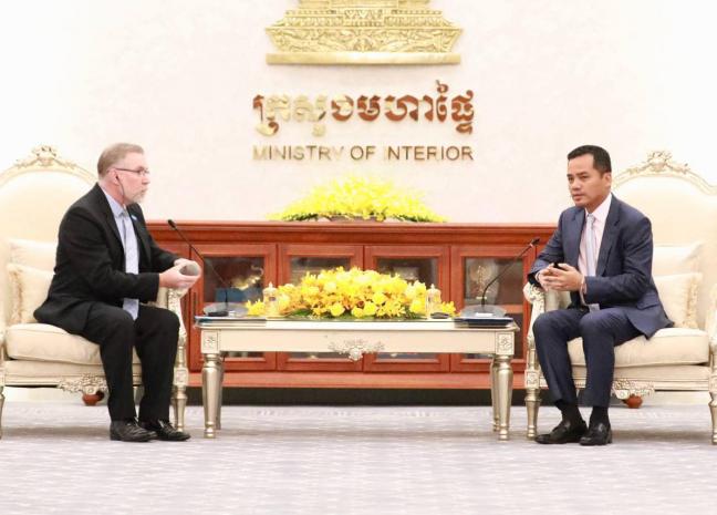 ឯកឧត្តមអភិសន្តិបណ្ឌិត ស សុខា ទទួលជួបសម្តែងការគួរ និងពិភាក្សាការងារជាមួយប្រតិភូអង្គការយូនីសេហ្វ (UNICEF) ប្រចាំកម្ពុជា